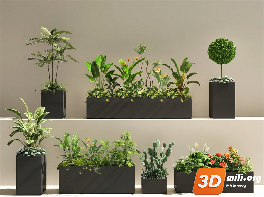 Mini Garden Skp Files 
